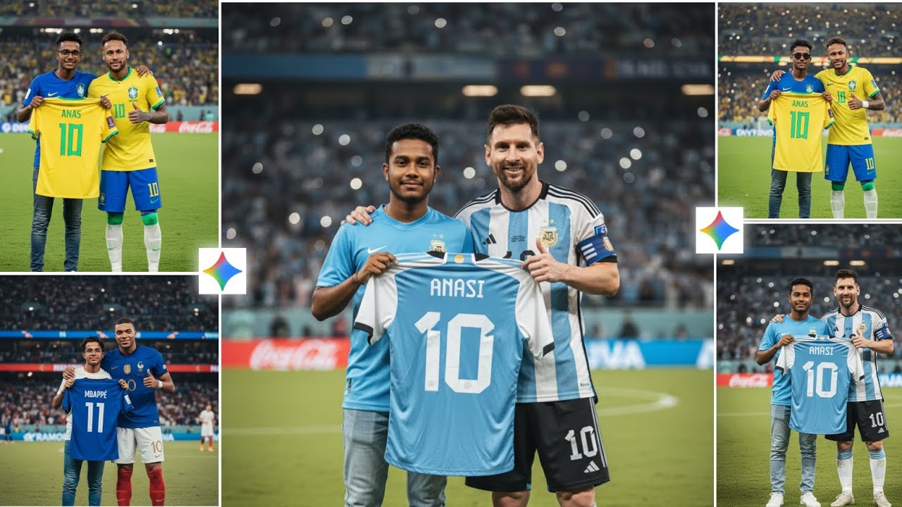 Gemini New Trending Football photo Editing। Gimini Ai New Photo Jenaret। Gimini Photo Editing 