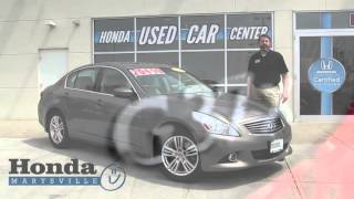 Infiniti G37x #DM352615 - Honda Marysville
