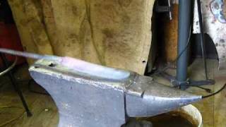 Pattern Welding Tutorial - Part 7 - Forging the Blade