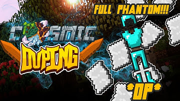 BRAND NEW DUPE ON COSMICPVP TEST SERVER WITH OWNER?! DUPING DUBS OF PHANTOM! | Minecraft duping #62