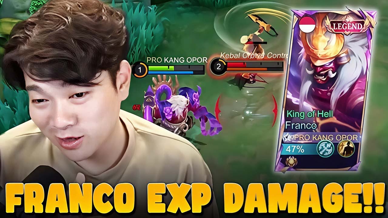 Dichallenge Maen Franco Exp, Gw Kasih Tau! - Mobile Legends