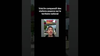 Voici le comparatif des stations essence sur le territoire national