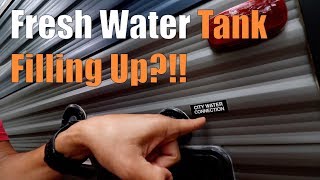 Fresh tank filling up when connected to city water - How to fix it by Living Tomorrow Today 141,996 views 4 years ago 2 minutes, 51 seconds