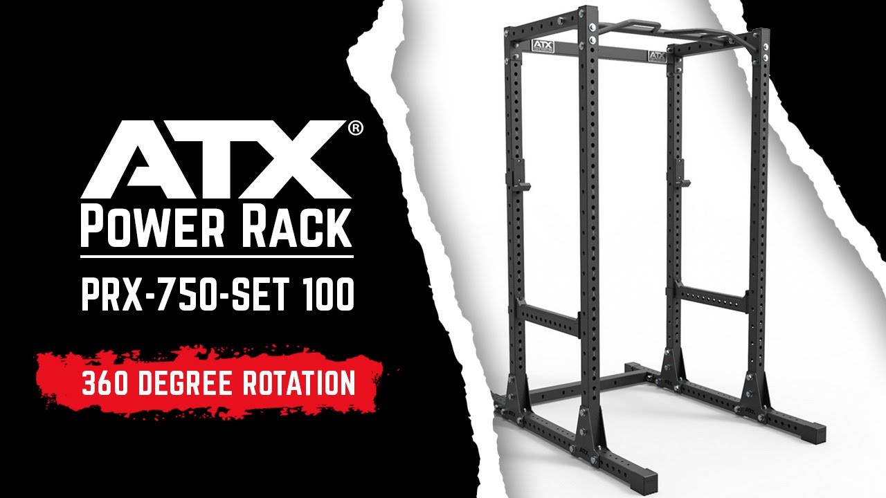 360 degree rotation of the ATX® Power Rack PRX-750 - Set 100 - for your  Gym, Home Gym or Garage Gym - YouTube