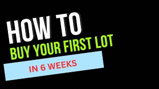 How to buy your first property in 6 weeks
