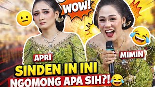 VIRAL SINDEN LUCU! APRI MIMIN Bikin Suasana Pecah 🤣🔥 #sindenlucu #aprimimin #viral