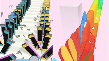 Twin Slicer! very satisfying and relaxing ASMR slicing game