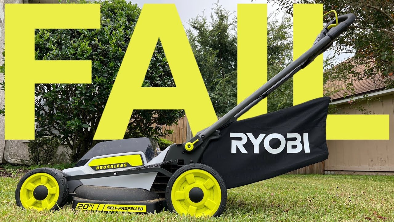 This is why cordless mowers suck. - YouTube