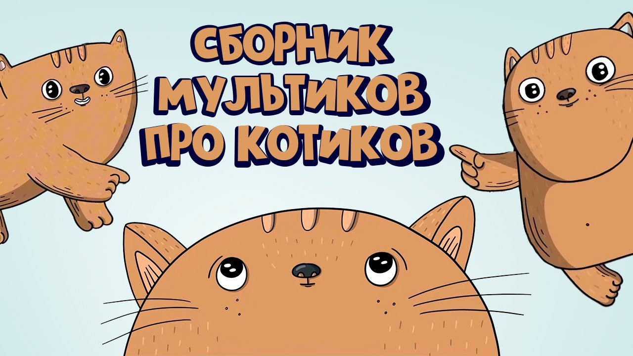Сборник серий про котиков, котов и котят | Новые мультфильмы для детей 2026