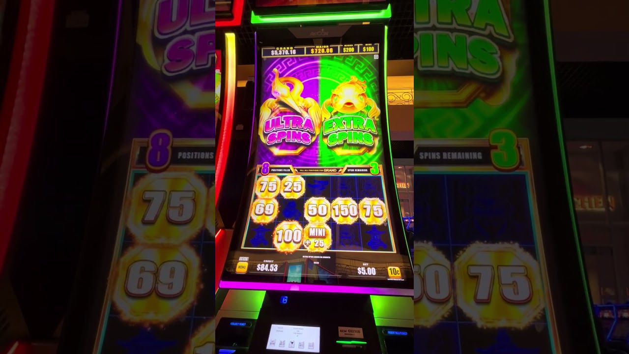 Ultra plus Extra spins bonus at $5 bet