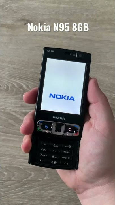 Nokia N95 8GB boot up Vodafone animation