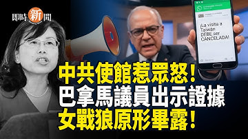 中共官員來台遭拒入！動物反而獲准入境？台灣一句話瞬間KO北京；巴拿馬議員當眾揭破中共「女戰狼」！吉爾吉斯突拘捕中國 CEO；驚人一幕：中共國大批年輕人深夜翻垃圾桶【即時新聞】