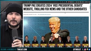 Republican Debate WILL CRASH, Trump HILARIOUSLY Roasts Debate As Tucker & Trump Announce RIVAL Show