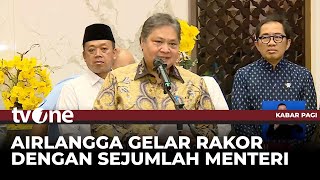 Airlangga Hartarto Rapat Kick Off Dengan Menteri Bahas Program Strategis Pemerintah  Tvone