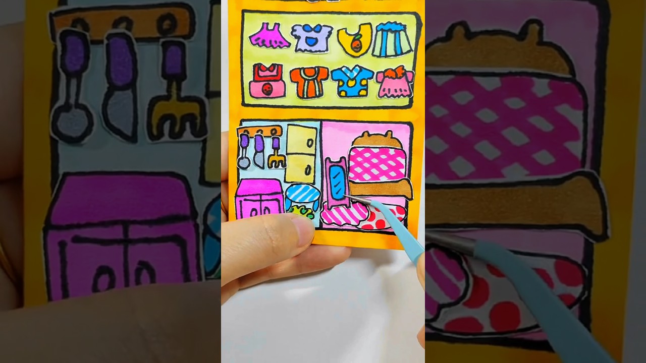 DIY Capybara mini book!! So funny 