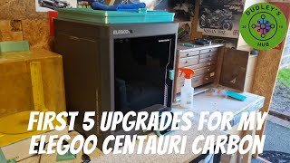 First 5 upgrades for my Elegoo Centauri Carbon (2025)