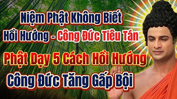 Phật dạy cách hồi hướng khi niệm Phật, công đức tăng gấp bội | Tịnh Tâm Pháp