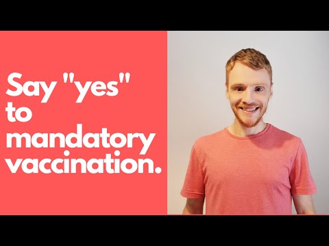 ✅SAY "YES" TO MANDATORY VACCINATION.👍