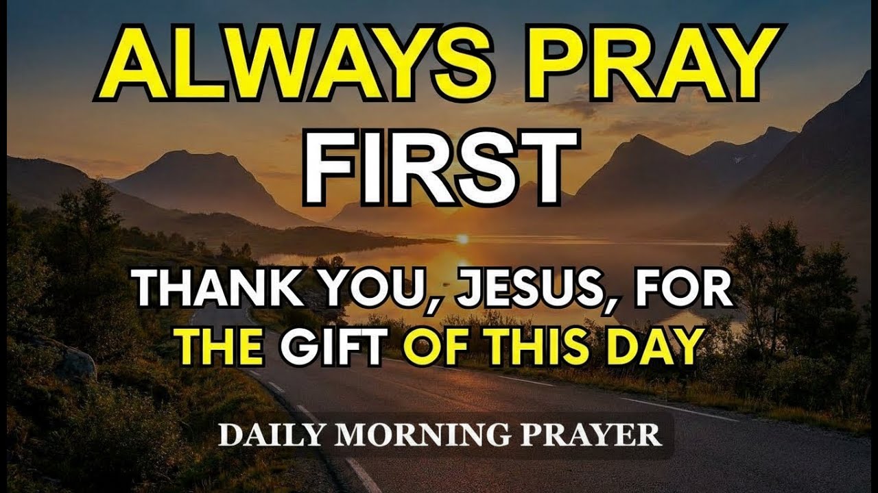 Lord, Lead Me From the Start of the Day | Powerful Morning Prayer of Blessings and Prosperity