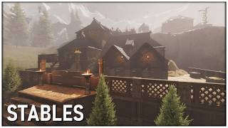 Best Conan Exiles Base Location? Stables Village Tour