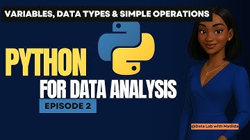 Python Basics: Variables, Data Types & Simple Operations | #Python Course 2