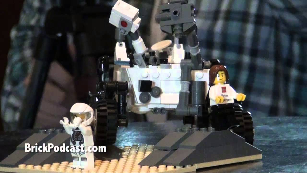 LEGO CUUSOO Mars Curiosity Rover unveil - Brickworld Chicago 2013