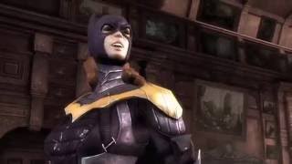 Injustice: gods among us ultimate edition batgirl vs catwoman in a
single fight
