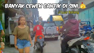 Jalan Luar Batang Gang 5 | Mesjid Keramat Luar Batang #motovlog #gangkecil #jalansempit