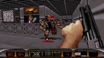 Duke Nukem 3-D-The Cult Of Lust Space Port E-Duke 32 Edition Part 1