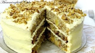 Hummingbird Cake  Pineapple Banana Cake