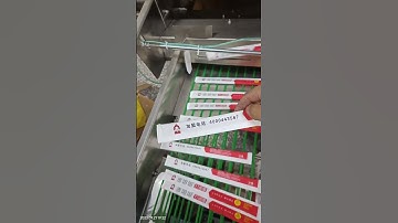 3 colors printing and packing chopstick machine