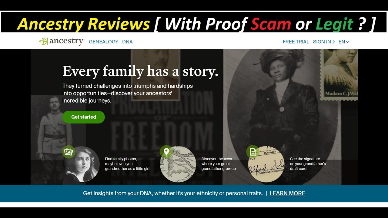 Ancestry Reviews [ With Proof Scam or Legit ? Ancestry ! Ancestry Com