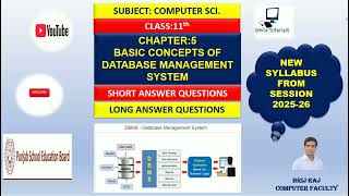 Class:XI Ch:5 Basic Concepts of Database Management System(Short and Long Answer Questions)