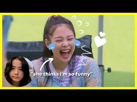 jisoo making jennie laugh for 8 minutes and 40 seconds