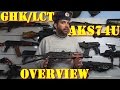 Airsoft  ghklct aks74u gbbr overview eng subs