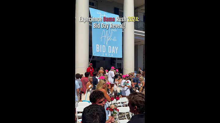 Bama Rush 2024: Bid Day Reveal