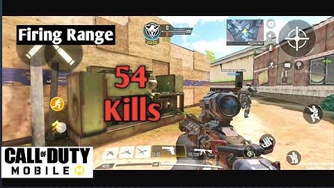 Call of Duty Mobile|TDM Map Firing Range (No Commentary)