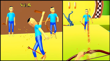 Archer Hero Hit Shoot Master L3-4,New Android Games Gameplay 2023 Walkthrough ios Simulato‪r Trailer