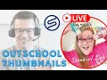 Create Your OUTSCHOOL Course Image / Thumbnail using Canva! (Live Demo with Lisa Markle Sparkles)