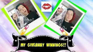 What Did I Win From CholyFlowers Giveaway??  ELF products!!