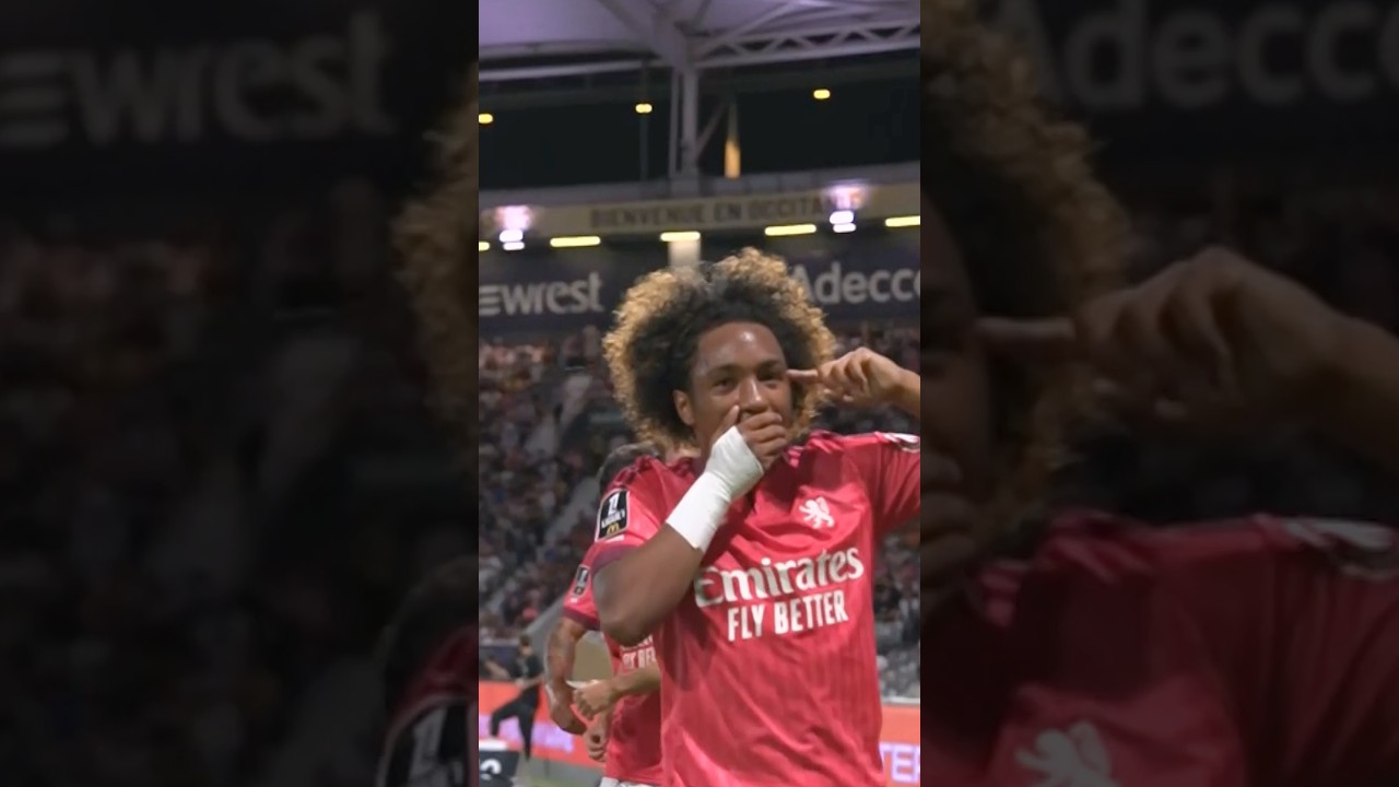 ⚡️Ça va vite, c'est Malick : un crochet dévastateur et un tir dans le petit filet #ligue1 #ol
