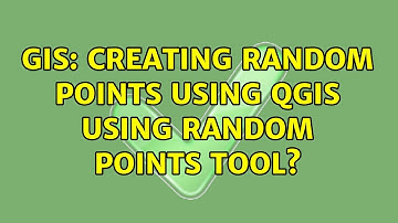 GIS: Creating random points using QGIS using Random points tool? (2 Solutions!!)