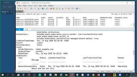 Kubernetes 학습 : node 관리