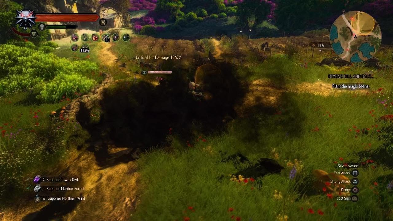 Cloud Giant easy kill Witcher 3