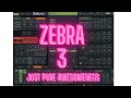 ZEBRA 3.....( JUST TAKE MY MONEY WHY DON'T YOU )....... #synth #synthesizer