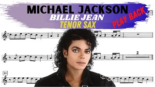 MICHAEL JACKSON [sax tenor] BILLIE JEAN