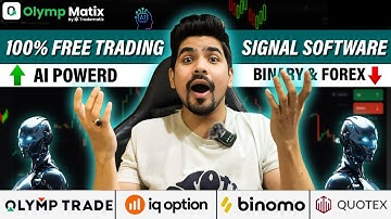 Free Trading Signals Software for Binary Trading | AI-Powered OlympMatix Robot For OlympTrade.