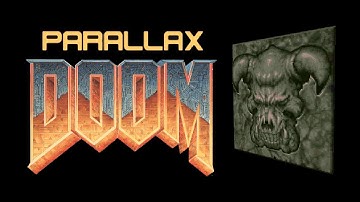Parallax Doom - Baron Face Wall