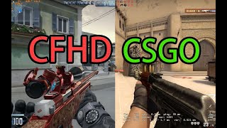 CSGO画质对比CFHD！CFHD测了几年到底测了个什么？最高画质
