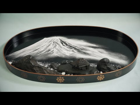 Video: A new kind of landscape painting from the artist Minako Abe (Minako Abe)